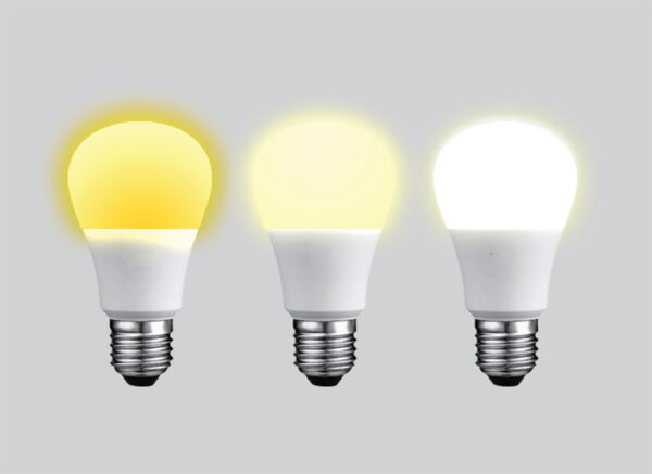 Tunable E27 lamp base light bulb
