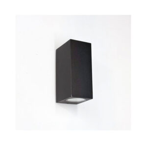 LED Wall Light from KWE 1590103, matt black color rectangle shape.