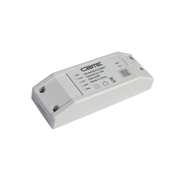 0-10V Dual low voltage BLE controller. Input 12vdc to 24vdc. L69.5 37.5x19.5mm