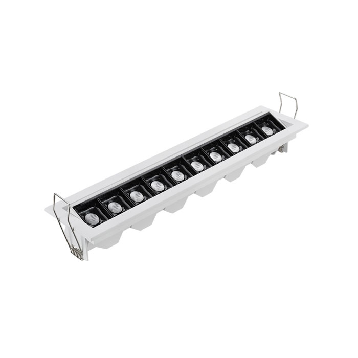 LED linear recessed downlight - VLD Laser 10A 20W