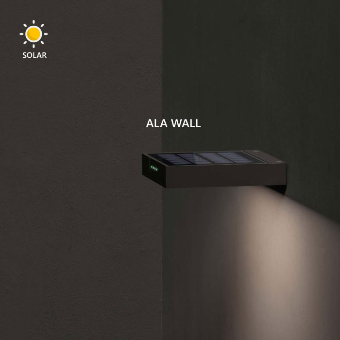 KLEWE SOLAR WALL LIGHT - ALA 1160310