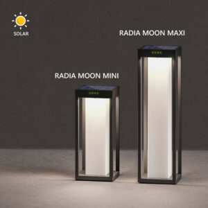 KLEWE RADIA MOON MINI 1140310/ RADIA MOON MAXI 1140410 LED Solar Path Light