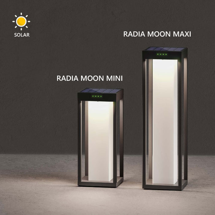 KLEWE SOLAR PATH LIGHT - RADIA MOON MINI 1140310