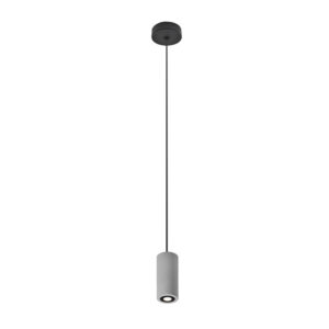 LED Pendant Light - ACM 210319 Black+Grey Industrial Grey color