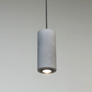 LED Pendant Light - ACM 210319 Black+Grey Industrial Grey color